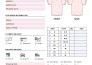design invoice, order form, fillable PDF with conditions
